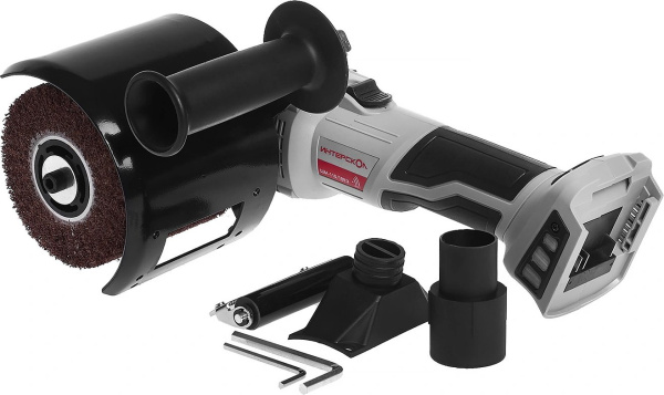 Углошлифовальная машина Интерскол ШМ-110/18ВЭ без АКБ и ЗУ 2200об/мин рез.шпин.:M14 d=110мм (645.1.0