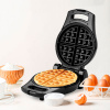 Вафельница Kitfort КТ-1679 950Вт черный/серебристый