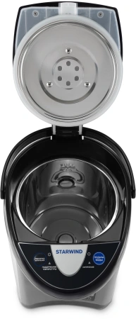 Термопот Starwind STP3822 3.8л. 800Вт черный/серебристый