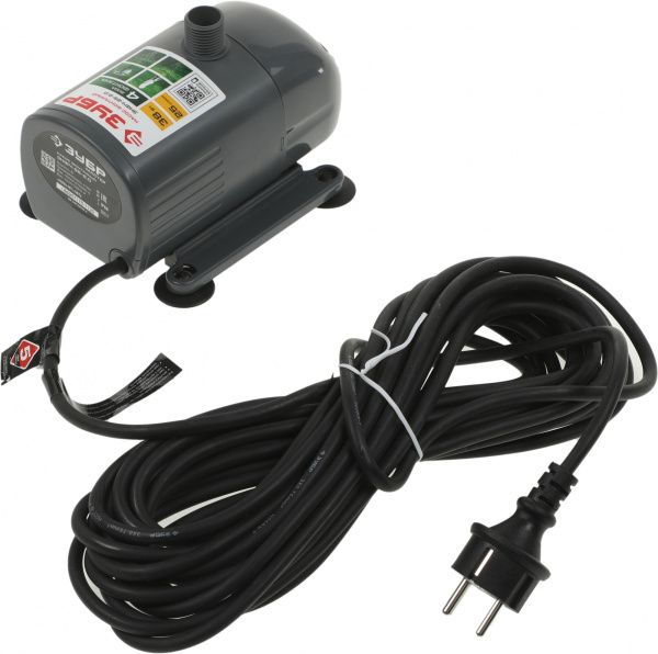 Насос садовый фонтанный Зубр ЗНФЧ-25-2.0 38Вт 1500л/час