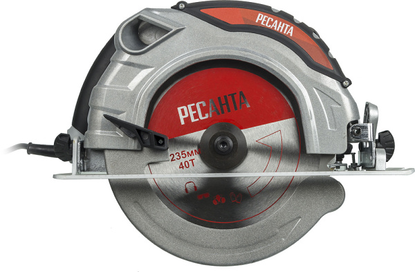 Циркулярная пила (дисковая) Ресанта ДП-235/2200 2200Вт (ручная)