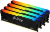 Память DDR4 4x8GB 3200MHz Kingston KF432C16BB2AK4/32 Fury Beast RGB RTL Gaming PC4-25600 CL16 DIMM 2