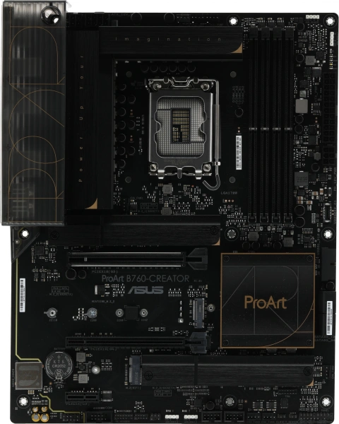 Материнская плата Asus PROART B760-CREATOR Soc-1700 Intel B760 4xDDR5 ATX AC`97 8ch(7.1) 1 x 2.5Giga