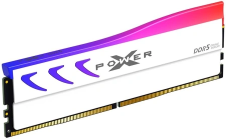 Память DDR5 16GB 6000MHz Silicon Power SP016GXLWU60CFSL Xpower Storm RGB RTL Gaming PC5-48000 CL36 DIMM 288-pin 1.35В kit single rank с радиатором Ret