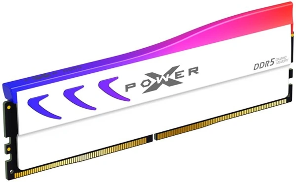 Память DDR5 16GB 6000MHz Silicon Power SP016GXLWU60CFSL Xpower Storm RGB RTL Gaming PC5-48000 CL36 DIMM 288-pin 1.35В kit single rank с радиатором Ret