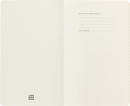 Блокнот Moleskine VOLANT QP721B41M17 Large 130х210мм 96стр. линейка мягкая обложка синий/желтый янтарный (2шт)