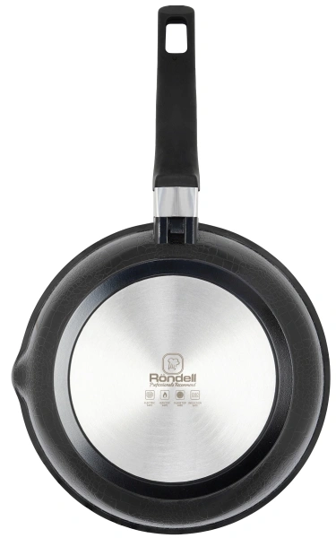 Сковорода Rondell Escurion RDA-868 круглая 28см покрытие: Xylan Plus ручка съемная (без крышки) черный
