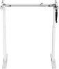 Подстолье Cactus CS-MDF-WT белый черный каркас белый 133x118x60см
