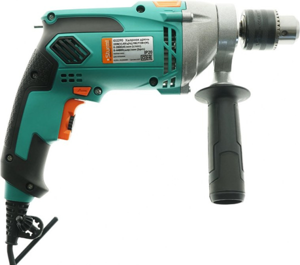 Дрель ударная Sturm! ID2290 980Вт ключевой реверс