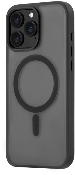 Чехол (клип-кейс) uBear для Apple iPhone 16 Pro Max Cloud with MagSafe черный (CS434BL69PMT-I24M)