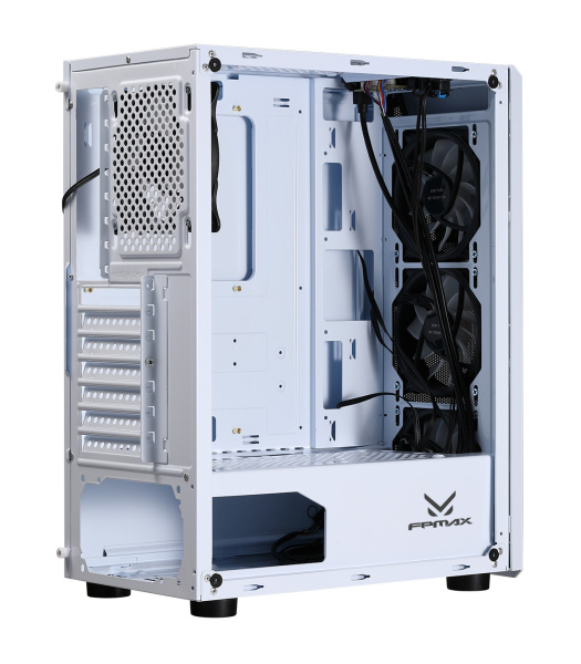 Корпус Formula CL-3303W RGB белый без БП ATX 6x120mm 2xUSB2.0 1xUSB3.0 audio bott PSU