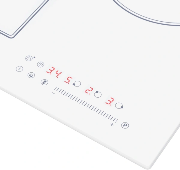 Индукционная варочная поверхность Maunfeld CVI453SBWH Inverter белый