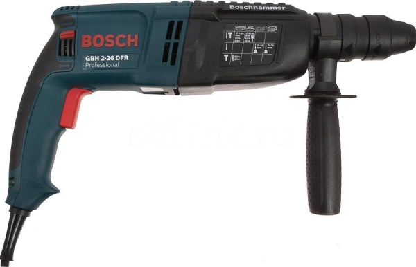 Перфоратор Bosch GBH 2-26 DFR Professional патрон:SDS-plus уд.:2.7Дж 800Вт (кейс в комплекте)
