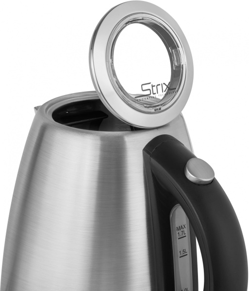 Чайник Red Solution RK-M1721 1.7л. 2200Вт серебристый (металл)