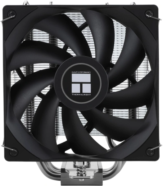 Устройство охлаждения(кулер) Thermalright Assassin X 120 v2 Soc-AM5/AM4/1200/1700/1851 черный 4-pin 25.6dB Al+Cu 700gr Ret (AX120-V2)