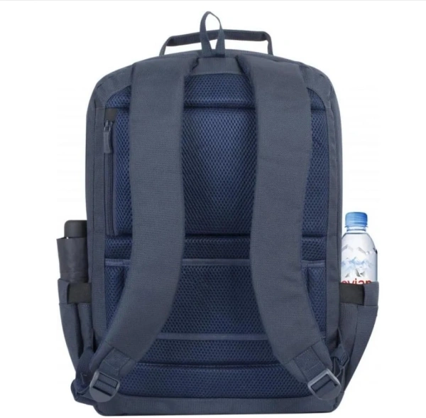 Рюкзак для ноутбука 17.3" Riva 8460 темно-синий полиэстер женский дизайн