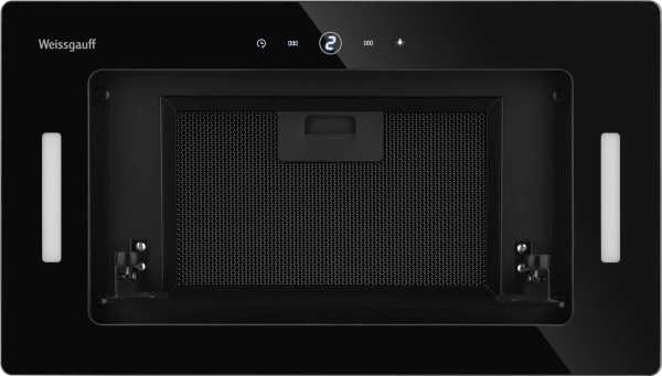 Вытяжка встраиваемая Weissgauff Aura 1350 черный управление: сенсорное (1 мотор)