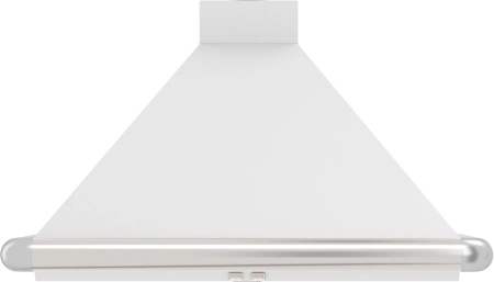 Вытяжка каминная Elikor Сатурн 60П-180-В1Л белый/серебристый управление: кнопочное (1 мотор)