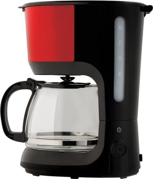 Кофеварка капельная Scarlett SC-CM33013 750Вт красный/черный