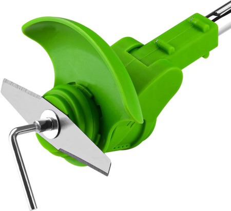 Триммер электрический Deko DKTR21 (085-4231) аккум. 350Вт неразбор.штан. реж.эл.:нож