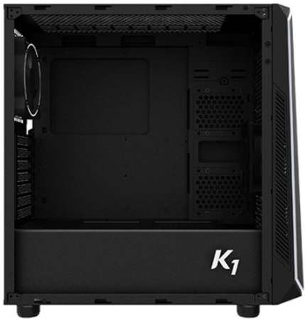 Корпус Zalman K1 Rev.B черный без БП ATX 6x120mm 5x140mm 2xUSB2.0 2xUSB3.0 audio bott PSU