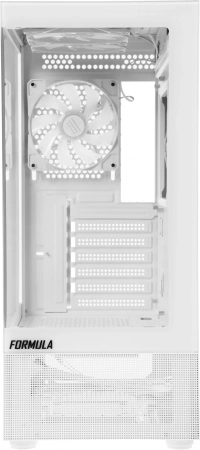 Корпус Formula Crystal Z1 PLUS белый без БП ATX 2x120mm 2xUSB2.0 1xUSB3.0 audio bott PSU