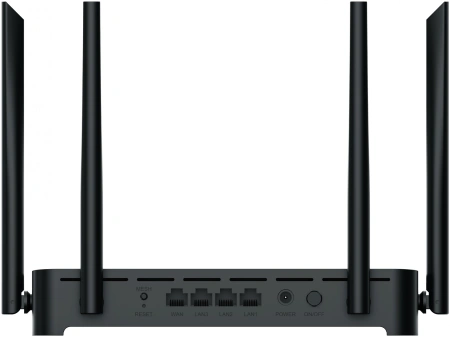 Роутер беспроводной Netis NX31 AX3000 10/100/1000BASE-TX черный