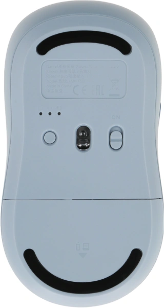 Мышь Xiaomi Wireless Mouse 3 синий оптическая 1200dpi silent беспров. BT/Radio USB для ноутбука 4but (BHR8914GL)