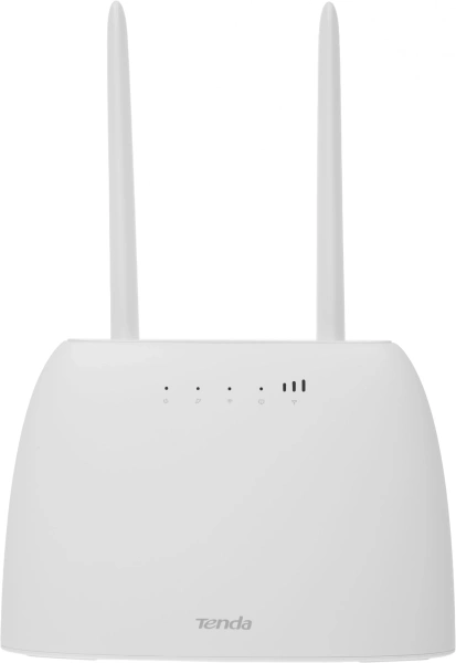 Роутер беспроводной Tenda 4G06 N300 10/100BASE-TX/3G/4G cat.4 белый