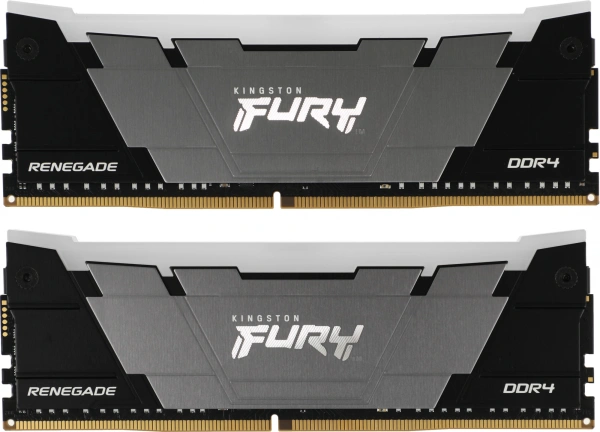 Память DDR4 2x8GB 4600МГц Kingston KF446C19RB2AK2/16 Fury Renegade RGB RTL Gaming PC4-36800 CL19 DIM
