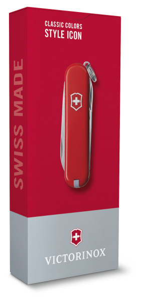 Нож перочинный Victorinox Classic Style Icon (0.6223.G) 58мм 7функц. карт.коробка