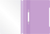 Папка-скоросшиватель Бюрократ Pastel -PSLPAST/VIO A4 прозрач.верх.лист пластик фиолетовый 0.14/0.18