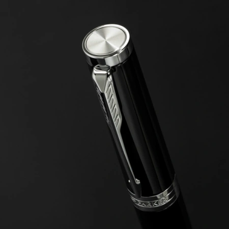 Ручка перьев. Parker Ingenuity Core F570 (2181994) Black СT F ст.нерж. подар.кор.