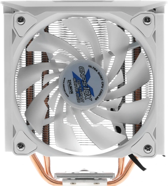 Устройство охлаждения(кулер) Zalman CNPS10X Optima II White RGB Soc-AM4/1151/1200/2066 4-pin 17-27dB Al+Cu 180W 740gr LED Ret