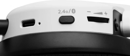 Наушники с микрофоном A4Tech Bloody GR370 белый мониторные BT/Radio/3.5mm (GR370)