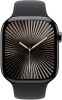 Смарт-часы Apple Watch Series 10 A2999 46мм 2.1" OLED корп.черный Sport Band рем.черный разм.брасл.:160-210мм (MWWQ3LW/A)