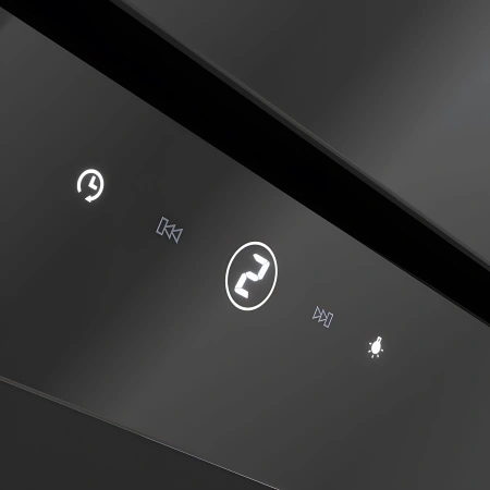 Вытяжка каминная Elikor Vertex ВК50 черный управление: сенсорное (1 мотор)