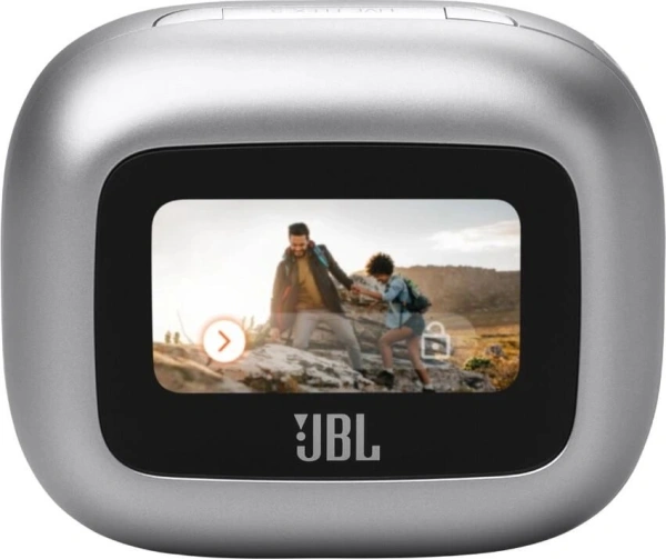 Гарнитура вкладыши JBL Live Flex 3 серебристый беспроводные bluetooth в ушной раковине (JBLLIVEFLEX3SIL)