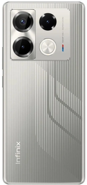 Смартфон Infinix X6850 Note 40 Pro 256Gb 12Gb серый моноблок 3G 4G 2Sim 6.78" 1080x2436 Android 14 108Mpix 802.11 a/b/g/n/ac NFC GPS GSM900/1800 GSM1900 TouchSc Protect FM