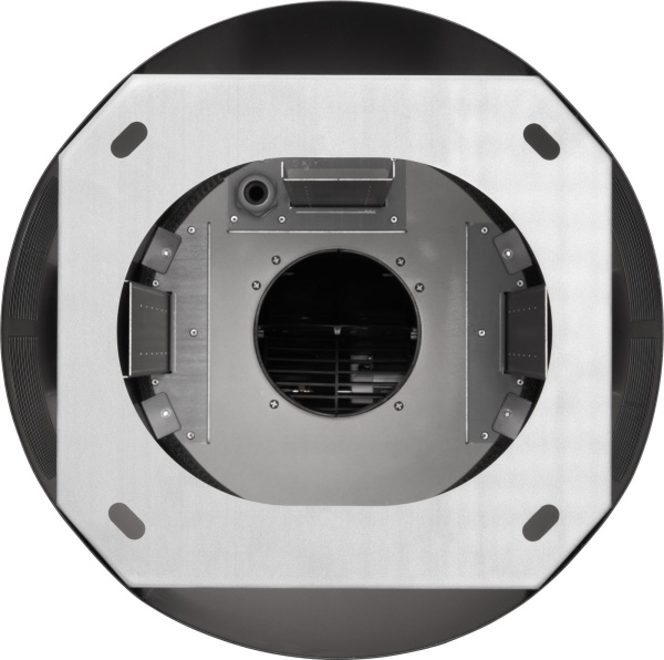 Вытяжка каминная Weissgauff Ambra BL черный управление: кнопочное (1 мотор)