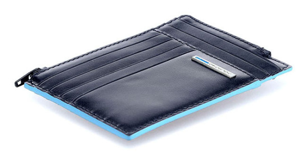 Чехол для кредитных карт Piquadro Blue Square PU1243B2R/BLU2 синий натур.кожа