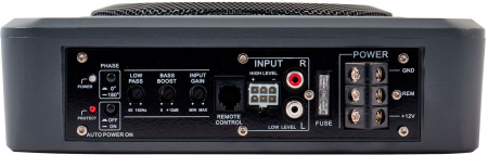 Сабвуфер автомобильный Kicx Q200BA 300Вт активный (20см/8")