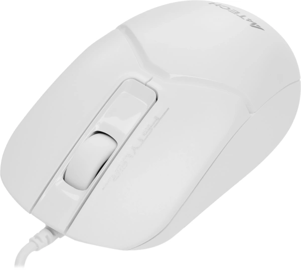 Мышь A4Tech Fstyler FM12S белый оптическая (1200dpi) silent USB (3but)