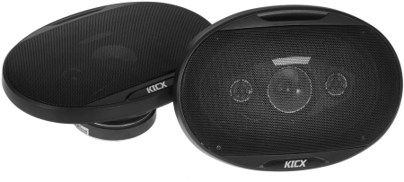 Колонки автомобильные Kicx DC 694MR 180Вт 90дБ 4Ом 16x24см (6x9дюйм) (ком.:2кол.) коаксиальные четырехполосные