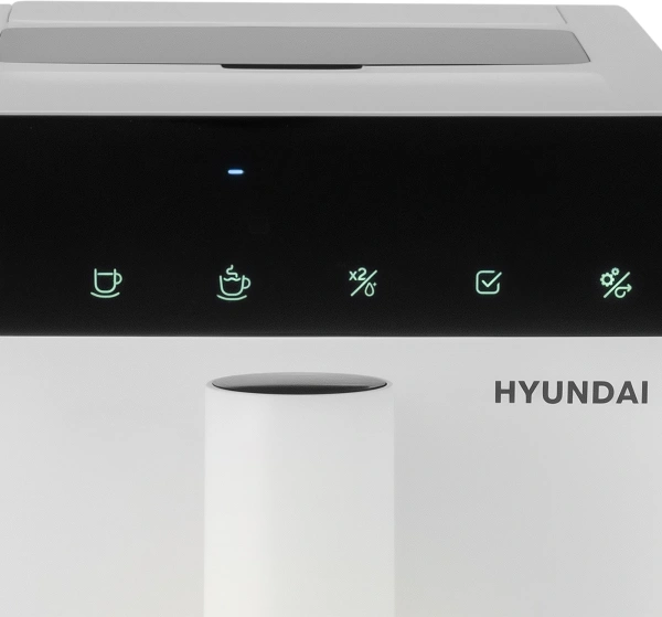 Кофемашина Hyundai HAM-4400 1350Вт белый/черный