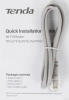 Роутер беспроводной Tenda TX12L Pro AX3000 10/100/1000BASE-TX черный