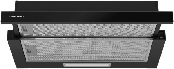 Вытяжка встраиваемая Maunfeld Clyde 50 черный управление: кулис.перекл.