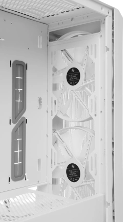 Корпус Lian-Li Lancool 215 белый без БП ATX 2x120mm 2x140mm 2xUSB3.0 1xUSB3.1 audio bott PSU