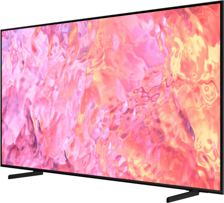 Телевизор QLED Samsung 75" QE75Q60CAUXRU Q черный 4K Ultra HD 60Hz DVB-T2 DVB-C DVB-S2 USB WiFi Smart TV (RUS)
