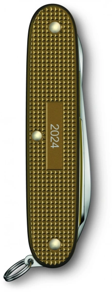 Нож перочинный Victorinox Pioneer X Alox LE 2024 (0.8231.L24) 93мм 9функц. коричневый без чехла пода